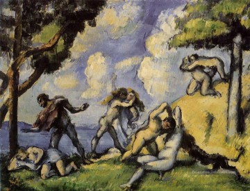  Amour Tableaux - La bataille de l’amour Paul Cézanne